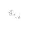 AL-KO Boulon de roue de tambour de frein M10 x 1,25 x 22 mm