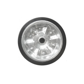 AL-KO Roue de remplacement jante acier avec pneu caoutchouc 200 x 50 mm