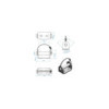 Support pour charnière ridelle 12mm SPP UZ-02A V.1