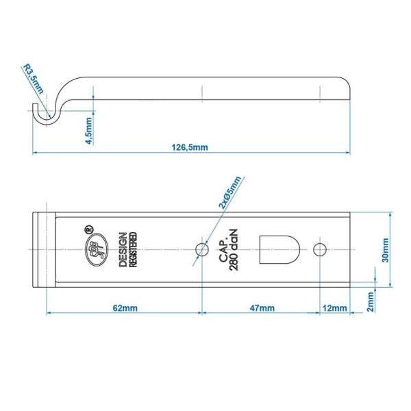 Gache pour fermeture SPP Z-01