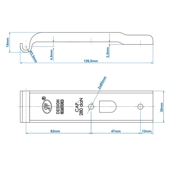 Gache pour fermeture SPP Z-02