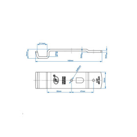 Gache pour fermeture SPP Z-02A