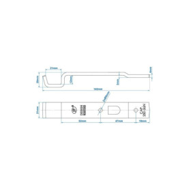 Gache pour fermeture SPP Z-05A