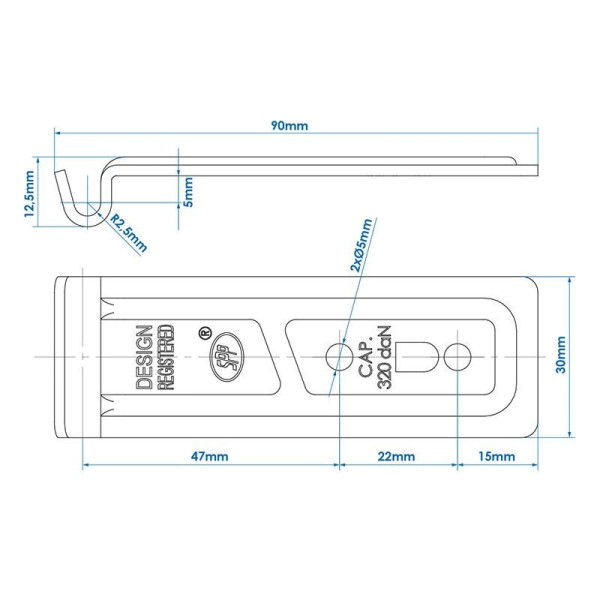 Gache pour fermeture SPP Z-06