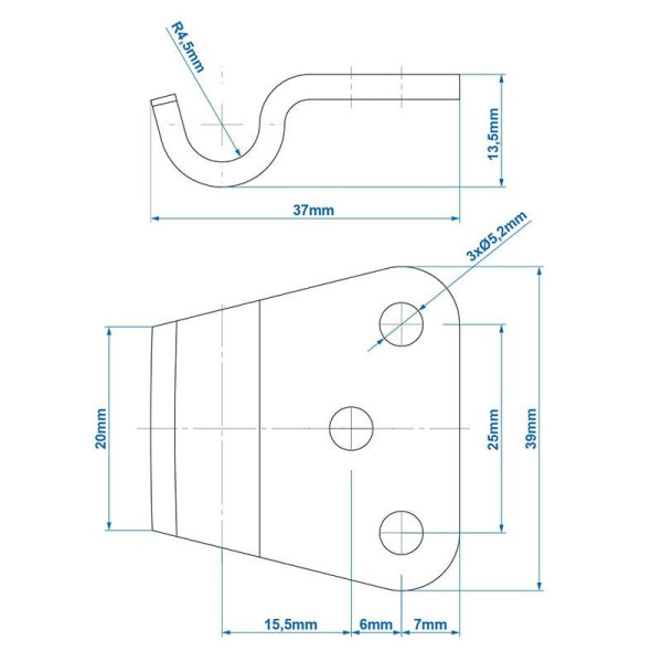 Gache pour fermeture SPP Z-11