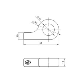 Gache pour fermeture SPP Z-12A