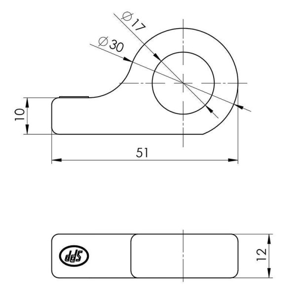 Gache pour fermeture SPP Z-12A