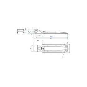 Charnière de ridelle SPP ZW-01.220A